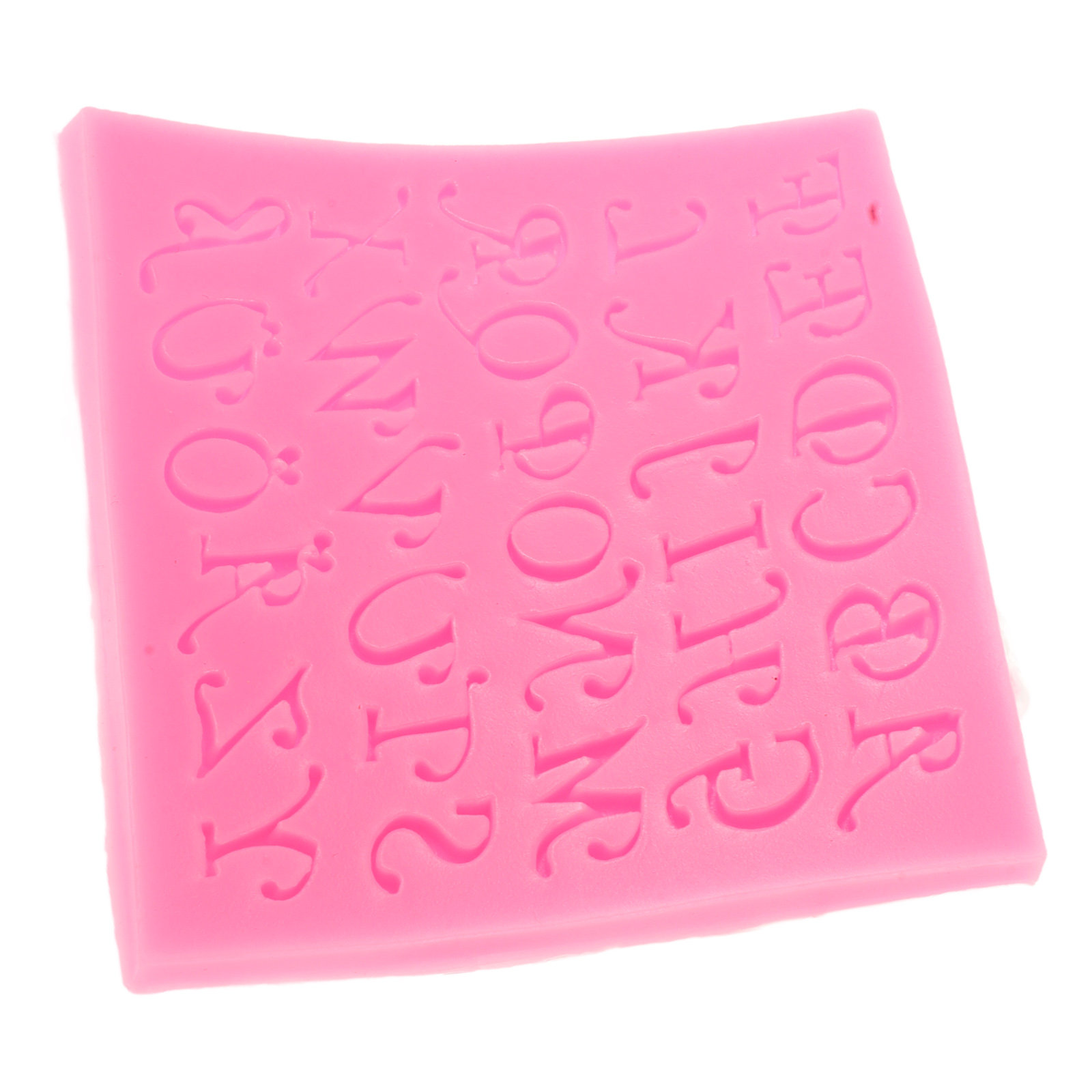 Silicone Cake Mold - قالب سيليكون على شكل حروف، قالب