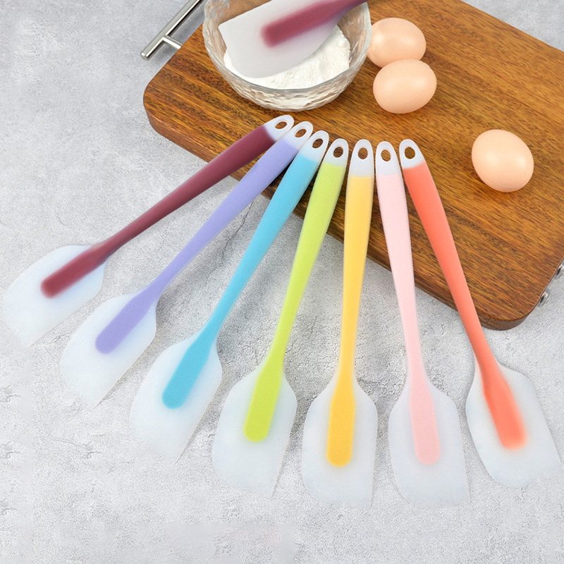Kitchen Baking Must Haves - مكشطة سيليكون مرنة بحجمين، مقاومة للحرارة