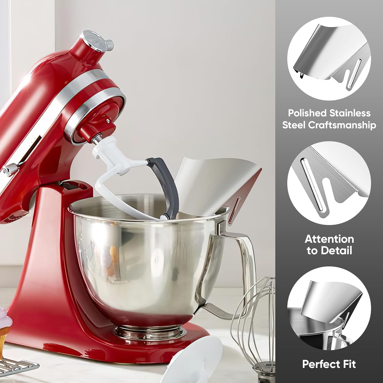 مزلقة صب لخلاط حامل كيتشن إيد، - مراجعة Kitchen Baking Appliances وسعره