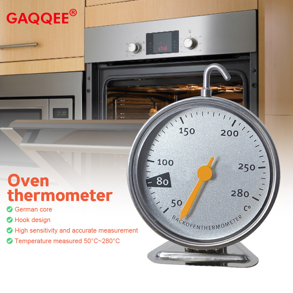 50-280 درجة مئوية ميزان حرارة  - مراجعة Oven Thermometer Analog وسعره