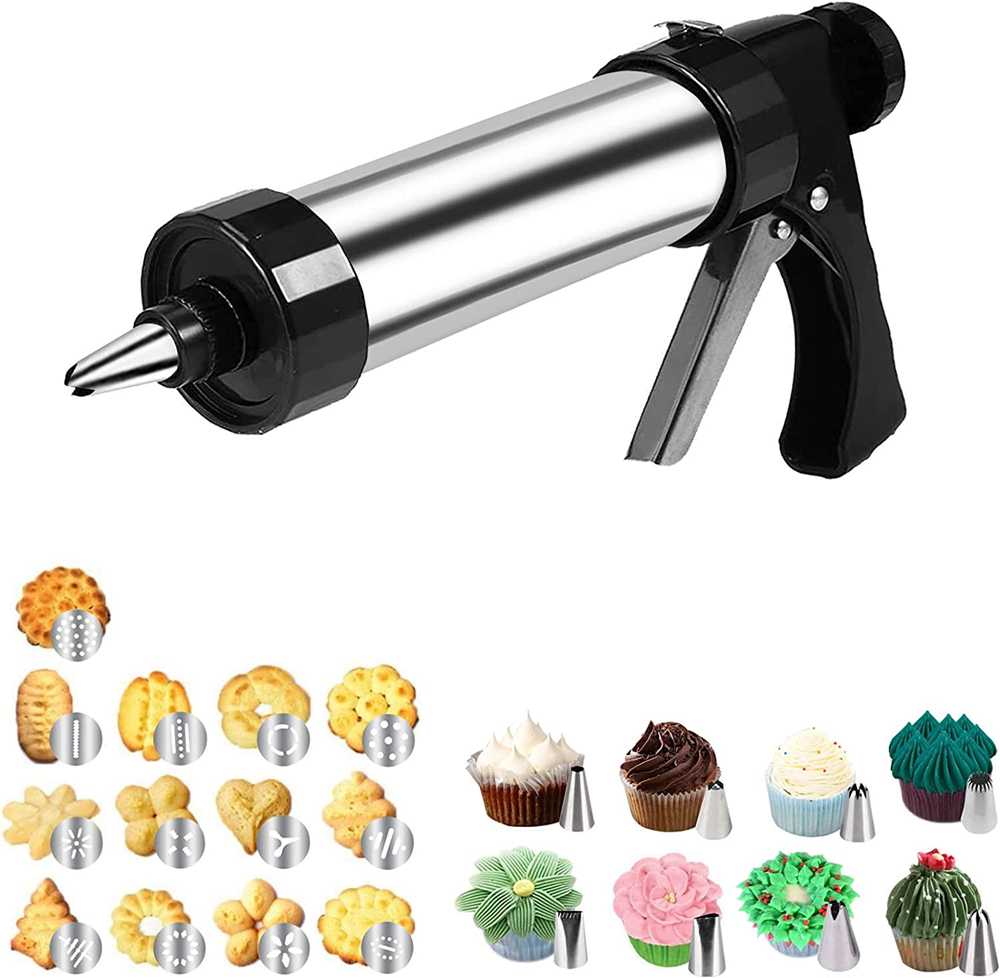 مجموعة أدوات ضغط البسكويت LMET - مراجعة Piping Bag Disposable وسعره