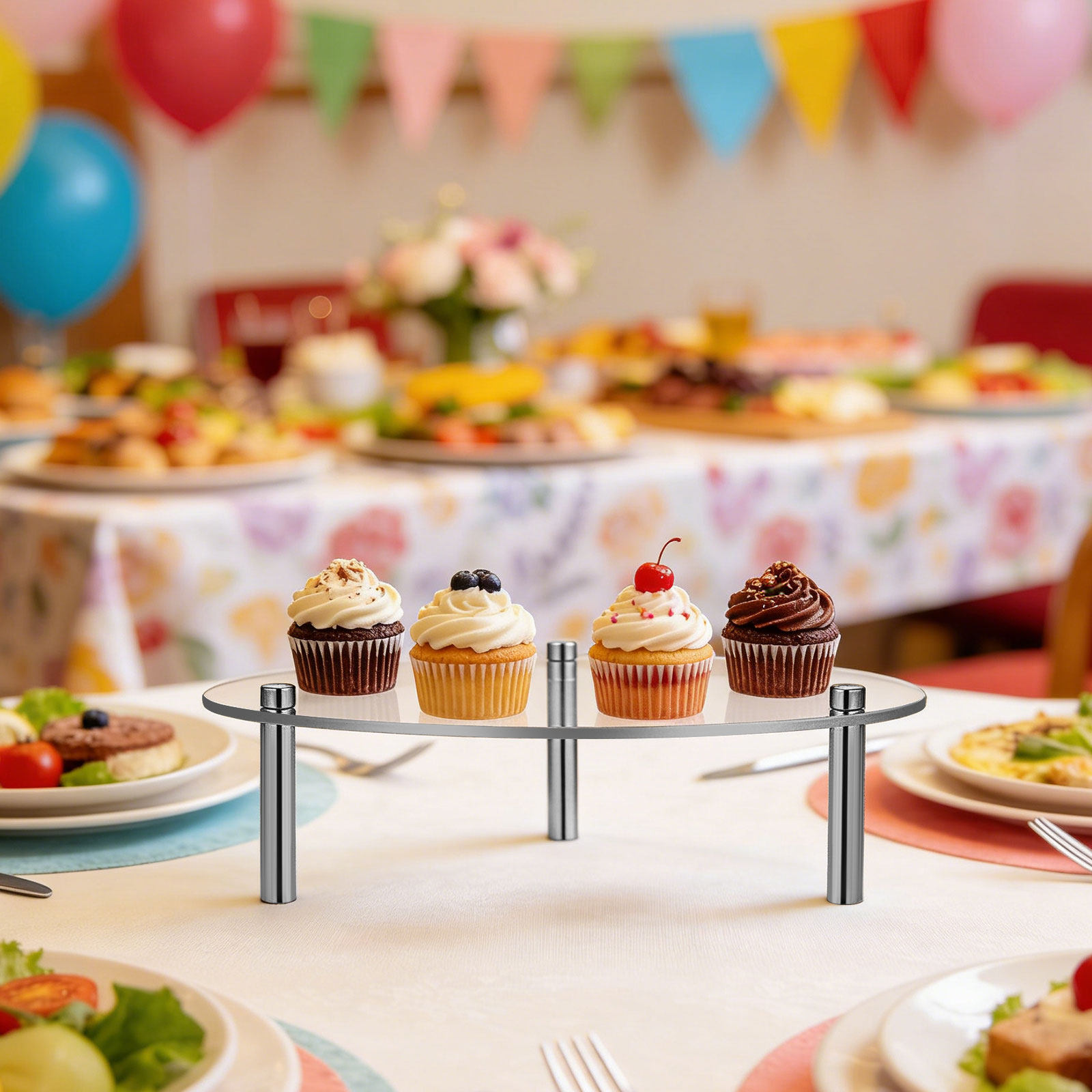 3 قطع من حامل عرض الكب كيك الأ - مراجعة Kitchen Baking Rack وسعره