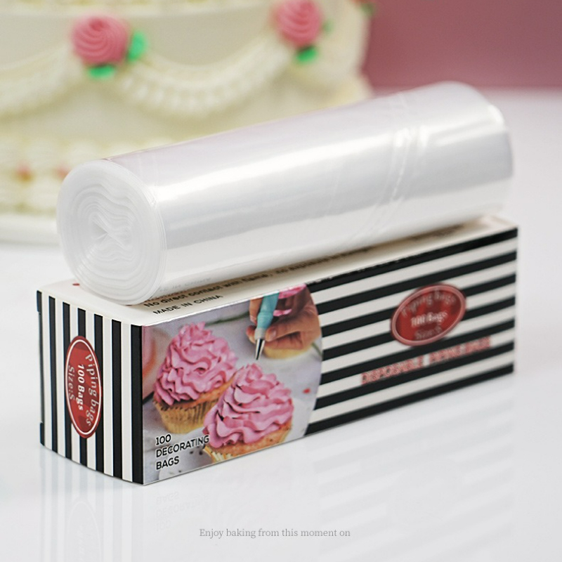 100 قطعة/الحزمة رشاقته حجم كبي - مراجعة Piping Bag Disposable وسعره