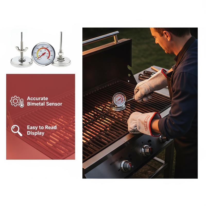 مقياس حرارة الشواية 0-120 ℃    - مراجعة Oven Thermometer Analog وسعره