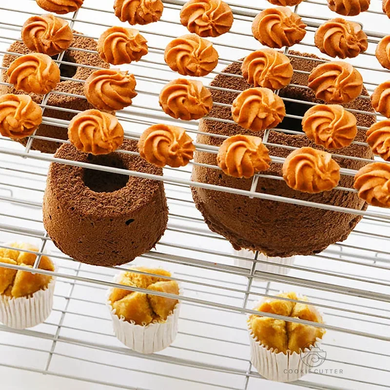 طوي متعدد الطبقات كعكة رف التب - مراجعة Kitchen Baking Rack وسعره