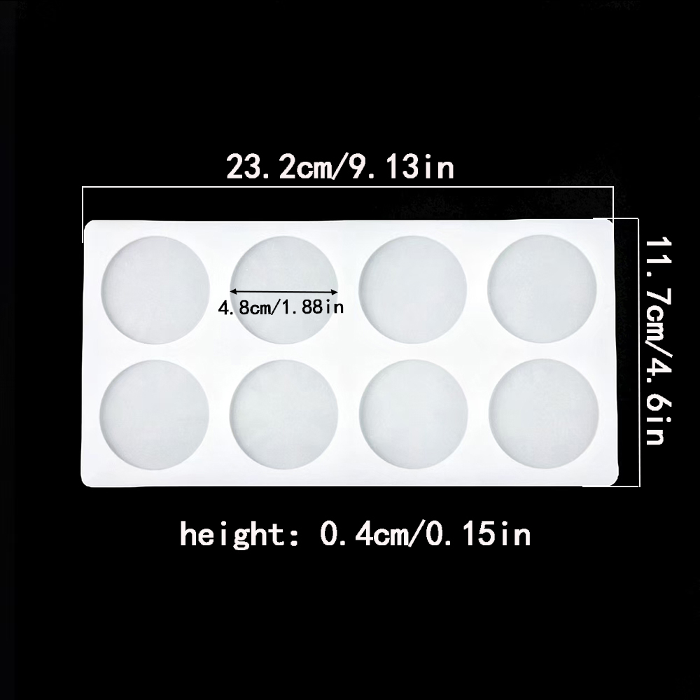 قالب سيليكون أسطواني ذو 8 تجوي - مراجعة Silicone Cake Mold وسعره