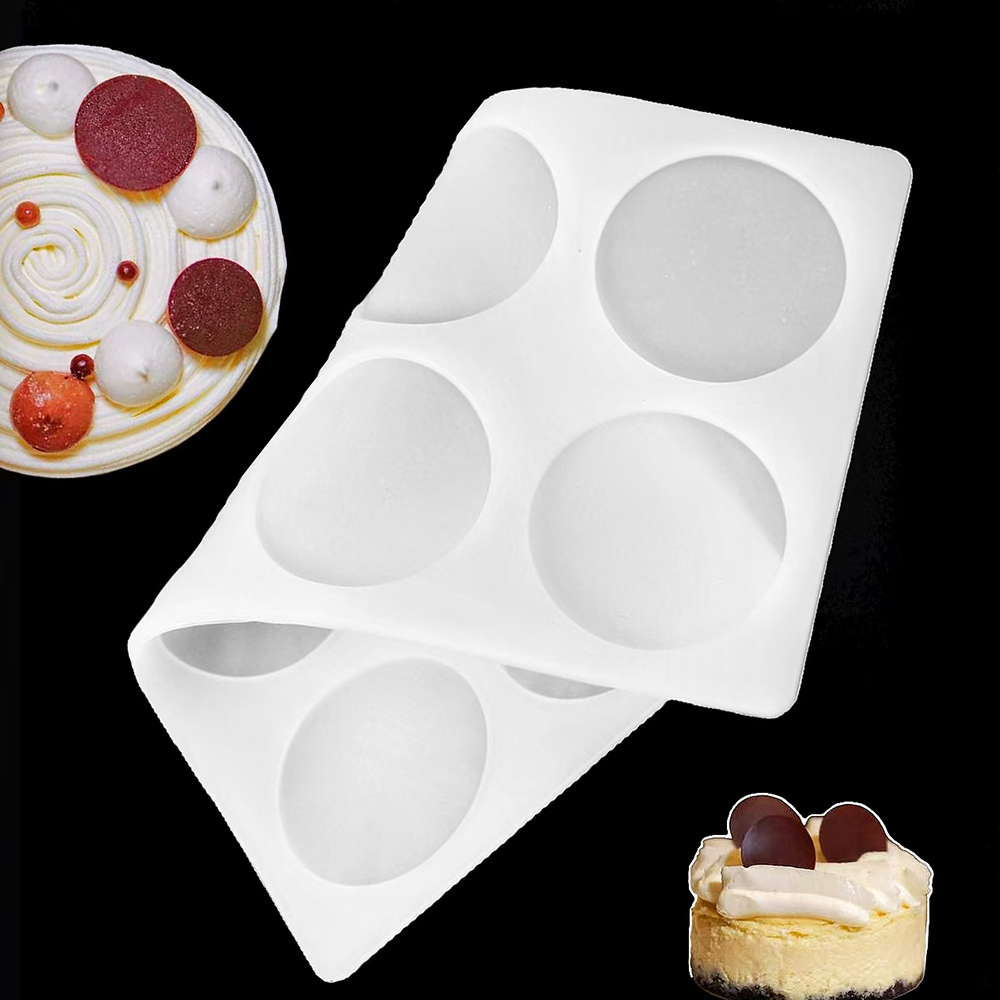 قالب سيليكون أسطواني ذو 8 تجوي - مراجعة Silicone Cake Mold وسعره