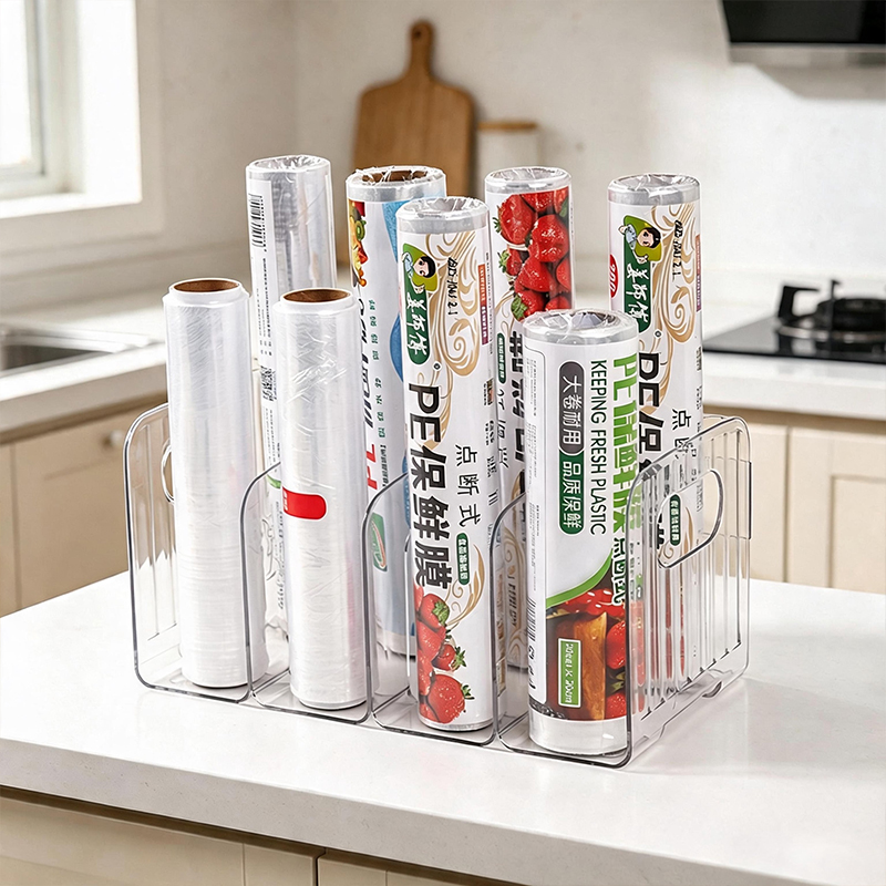 حامل تخزين متعدد الفتحات شفاف، - مراجعة Kitchen Cabinet Baking Organizer وسعره