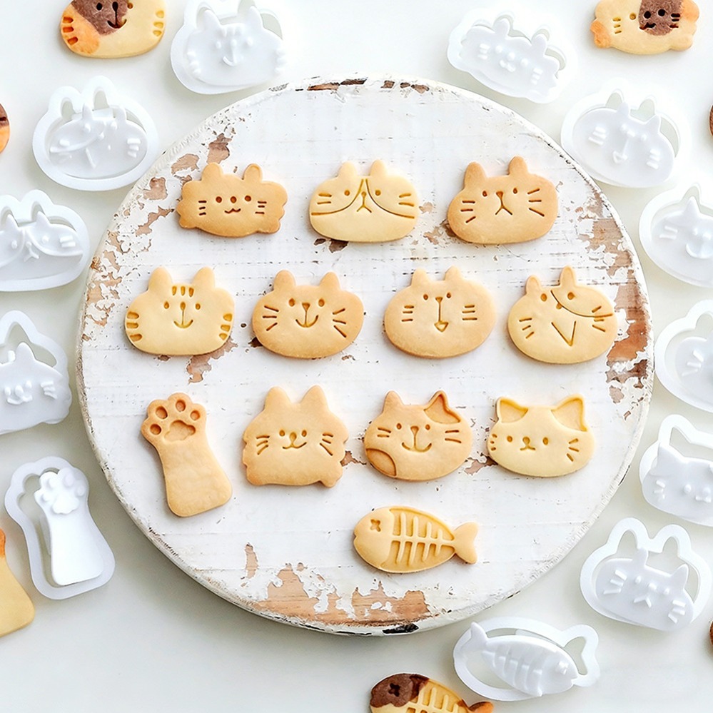 قوالب تقطيع الكوكيز على شكل قط - مراجعة Kitchen Baking Store وسعره