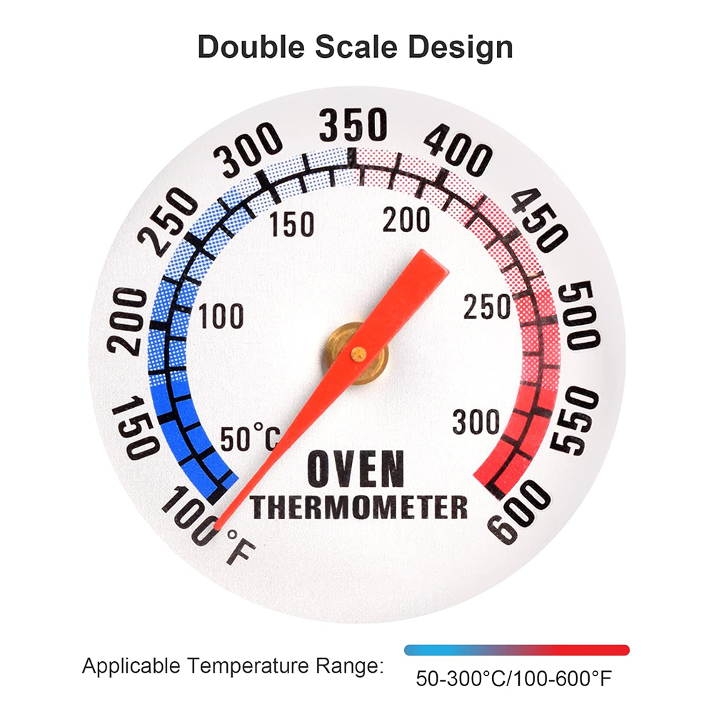 ميزان حرارة تناظري للفرن مع خط - مراجعة Oven Thermometer Analog وسعره