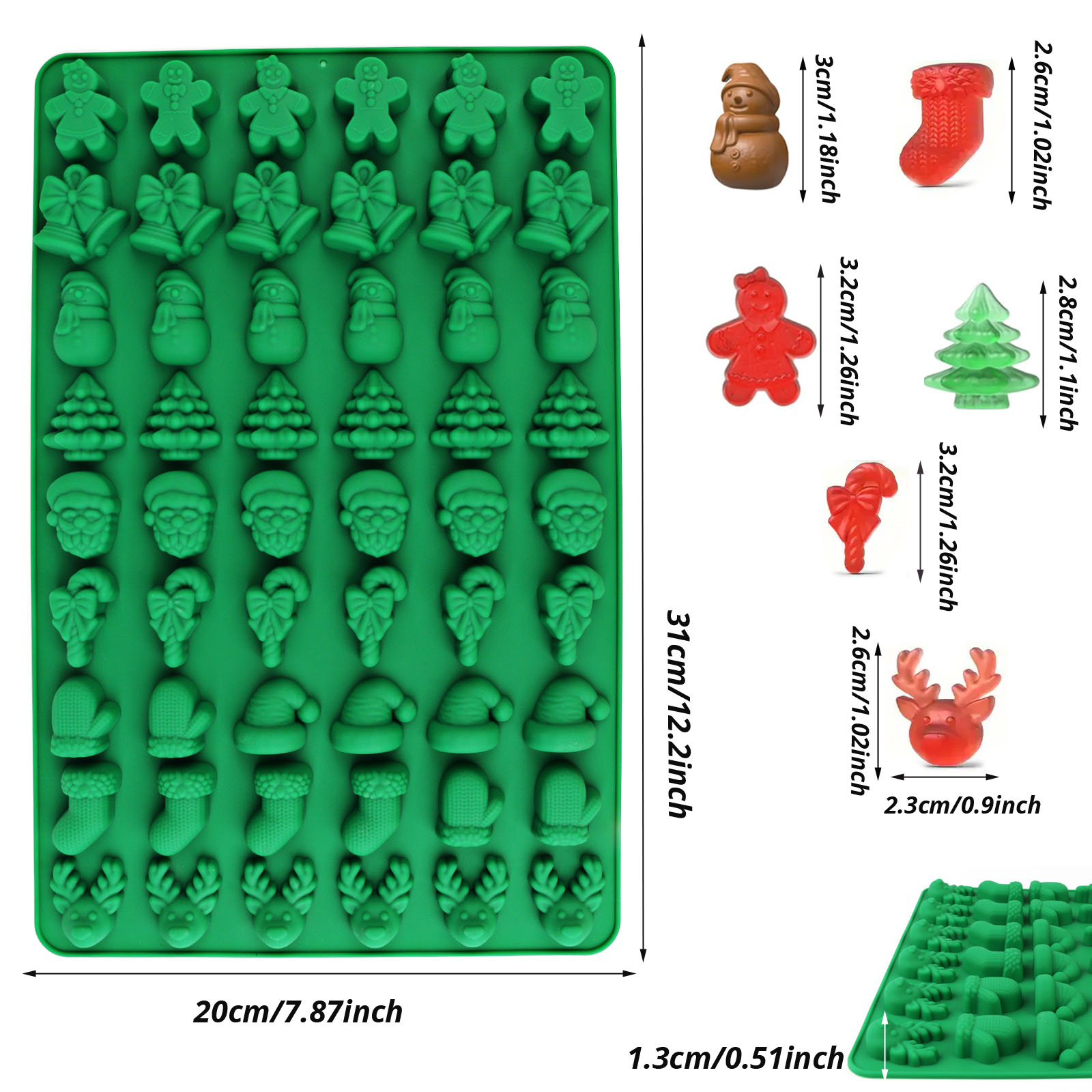 أربع أنواع من قوالب السيليكون  - مراجعة Silicone Cake Mold وسعره
