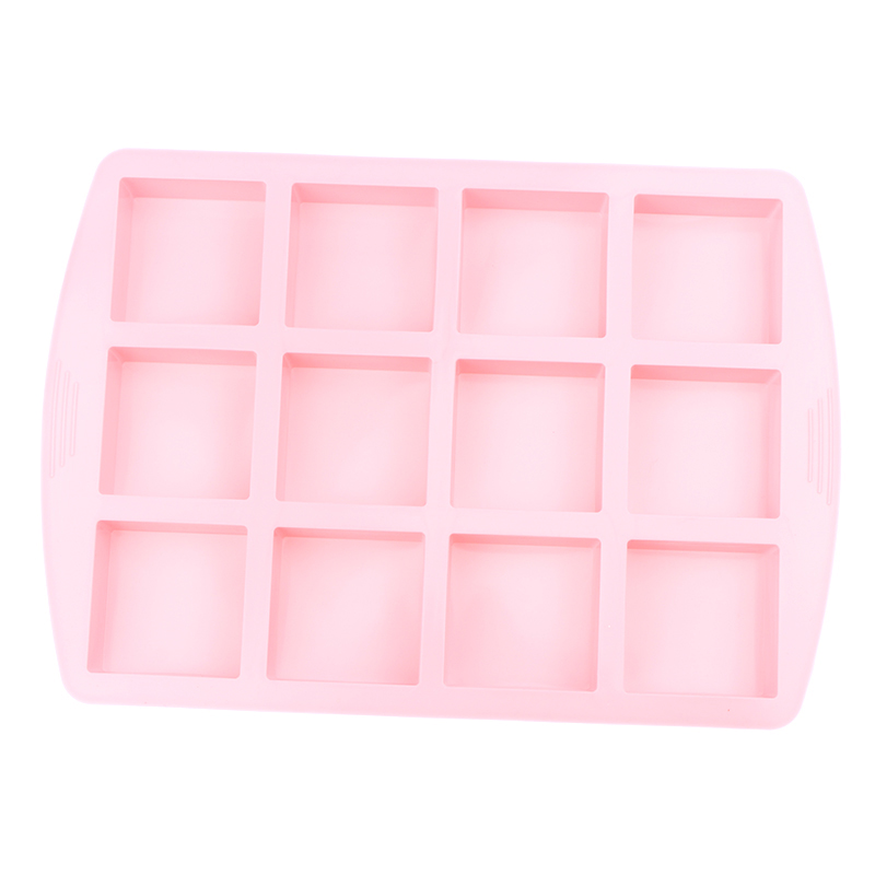 قالب سيليكون مربع بـ 12 تجويفً - مراجعة Silicone Cake Mold وسعره