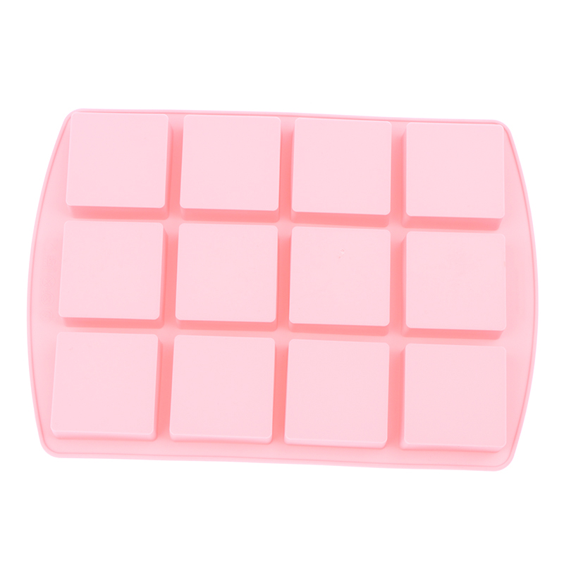 قالب سيليكون مربع بـ 12 تجويفً - مراجعة Silicone Cake Mold وسعره