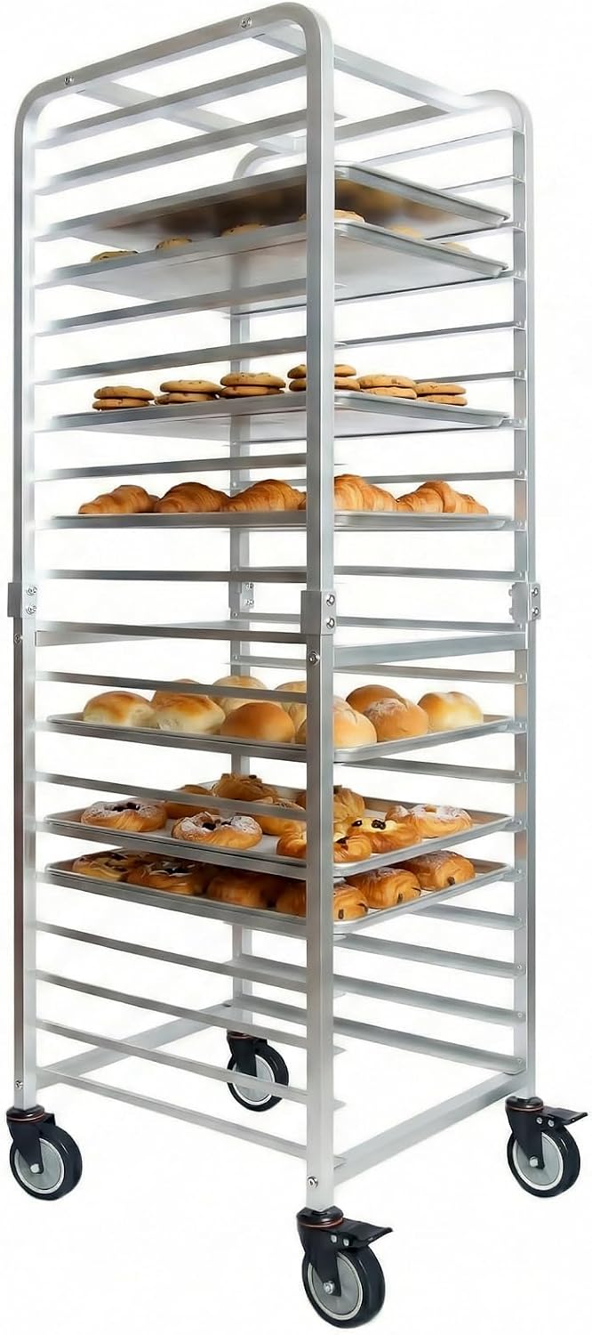رف تجاري من الفولاذ المقاوم لل - مراجعة Kitchen Baking Rack وسعره