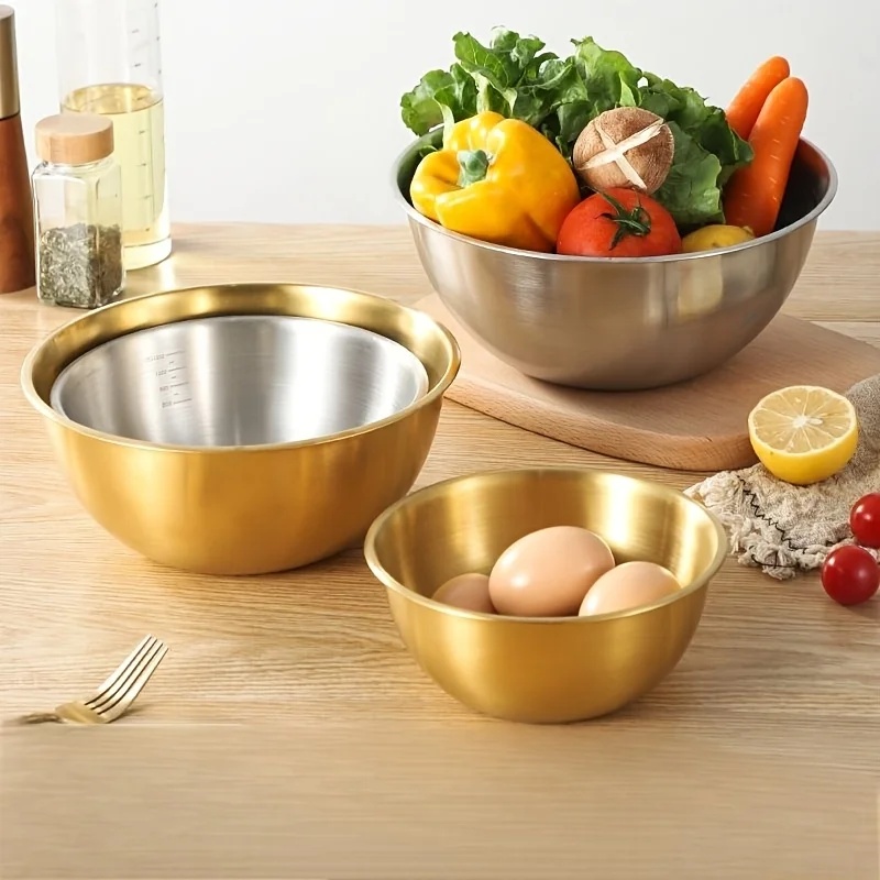 مجموعة من 3 أوعية خلط من الفول - مراجعة Kitchen Baking Store وسعره