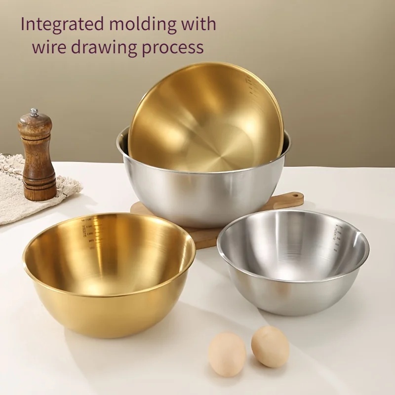 مجموعة من 3 أوعية خلط من الفول - مراجعة Kitchen Baking Store وسعره